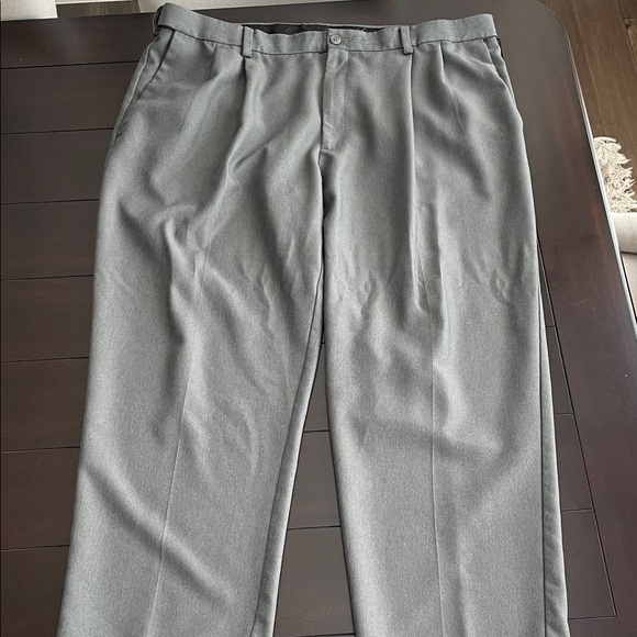 Haggar Men's Charcoal Dress Pants - Picture 4 of 9